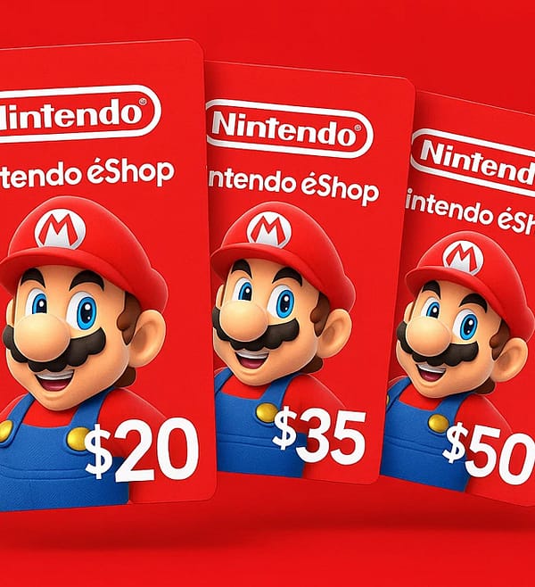 Nintendo eShop Gift Card – Instant Delivery Nintendo eShop Gift Card Digital Code