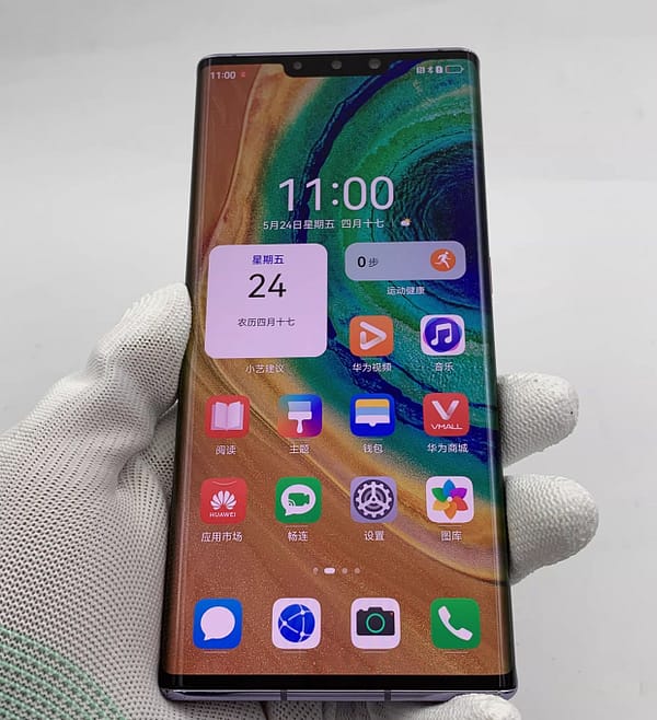 Huawei Mate 30 5G Front View Huawei Mate 30 5G Pre-owned Front Side